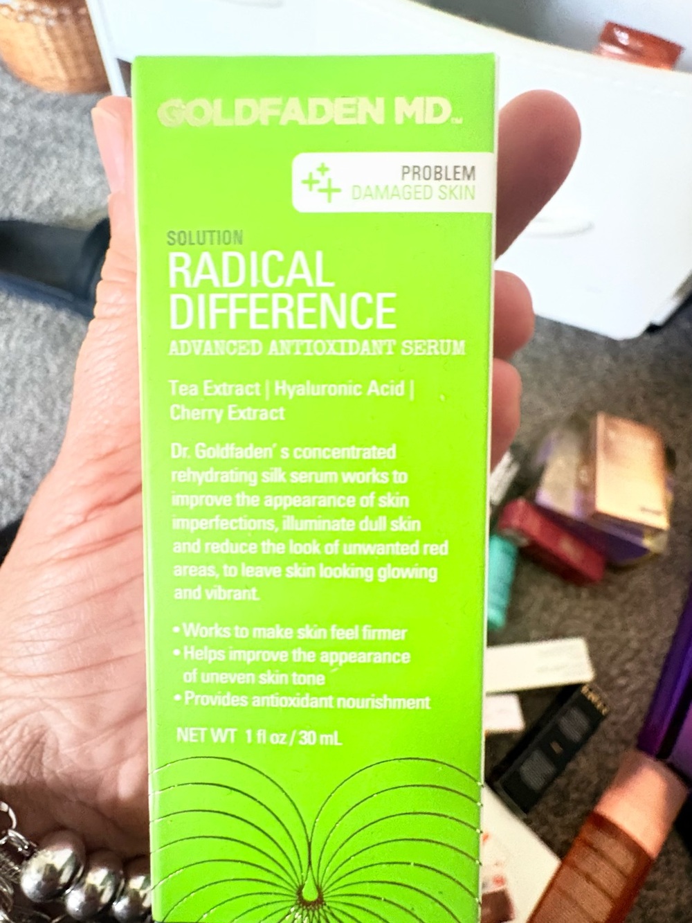 Goldfaden MD Radical Difference Antioxidant Serum - Green